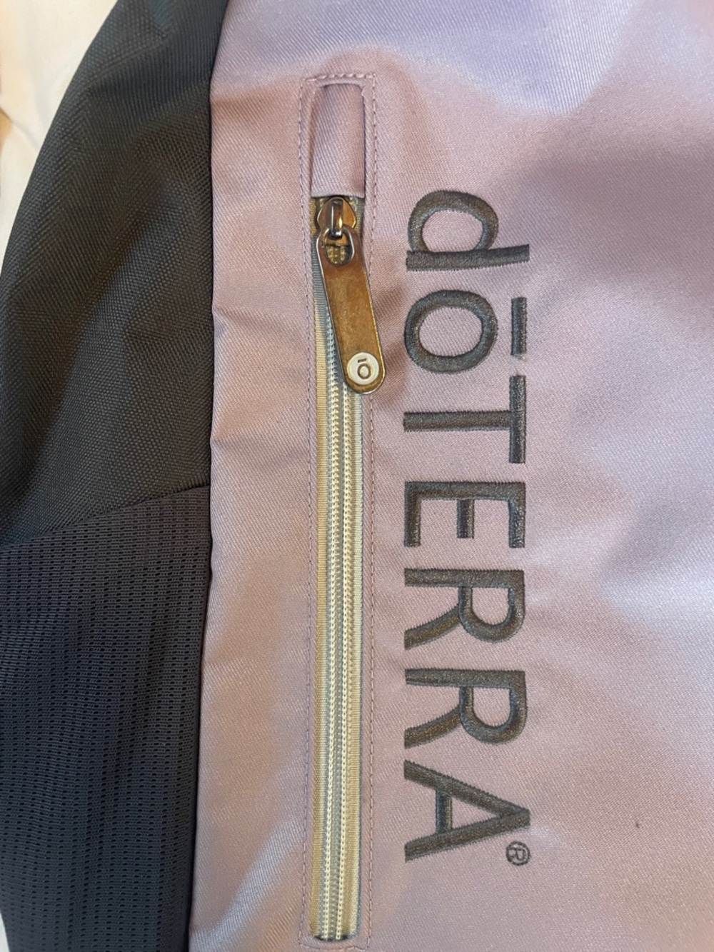 Doterra Black and Mauve Logo Backpack - Picture 8 of 12